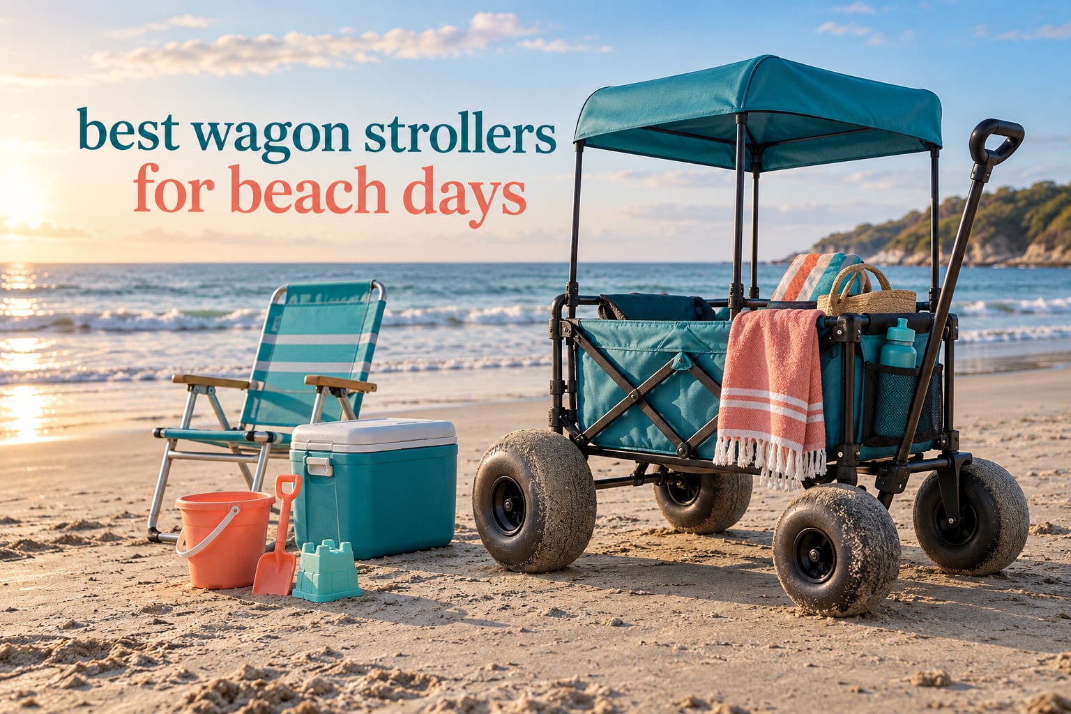 best wagon strollers for beach days
