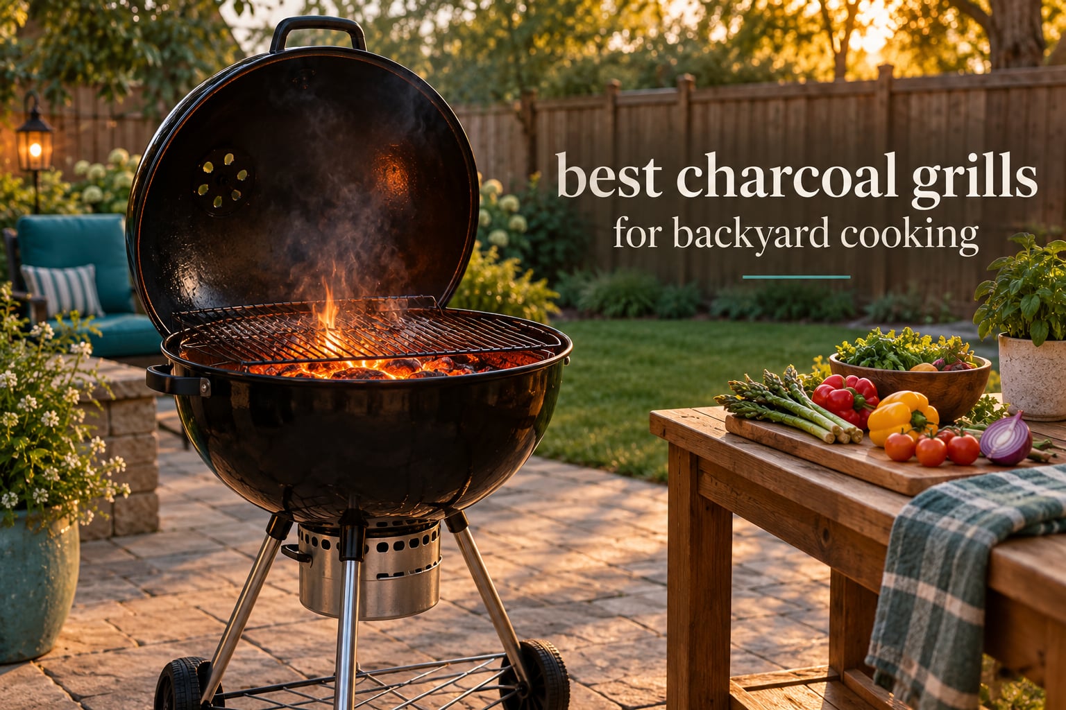 best charcoal grills for backyard cooking